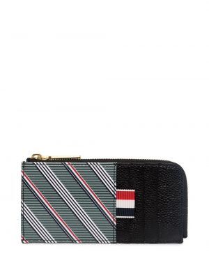 Portefeuille à rayures Thom Browne