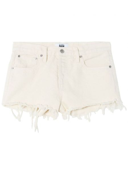 Shorts en jean Re/done blanc