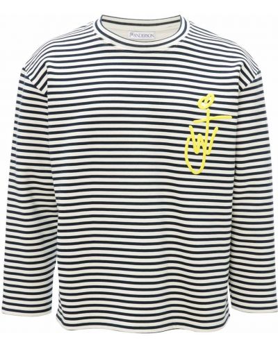 Brodert t-skjorte Jw Anderson svart