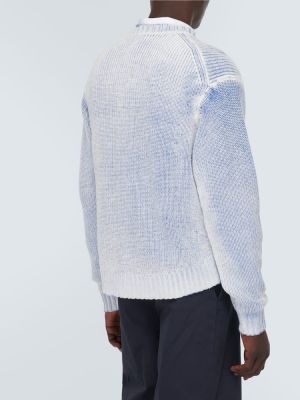 Jersey de algodón de tela jersey con apliques Acne Studios