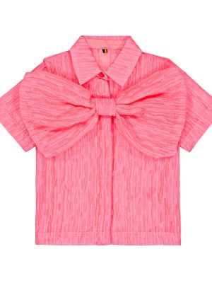 Sløjfe top for piger Caroline Bosmans pink