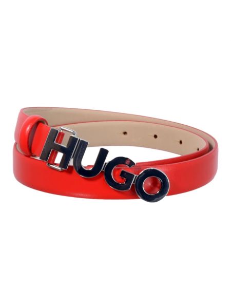 Pasek Hugo Boss czerwony