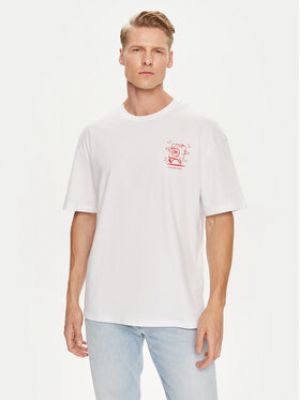 T-shirt large Jack&jones blanc