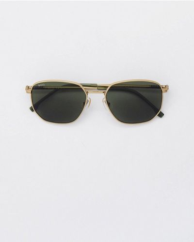 Солнцезащитные очки Boss, золотые