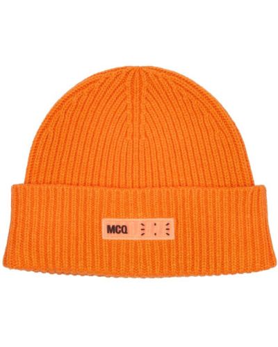 Вълнена шапка Mcq оранжево