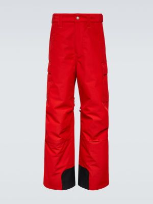 Spodnie cargo Balenciaga czerwone