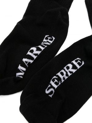 Medvilninės kojines Marine Serre juoda