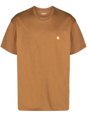 T-shirt Carhartt Wip brun