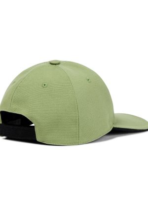 Haftowana czapka z daszkiem Stella Mccartney zielona