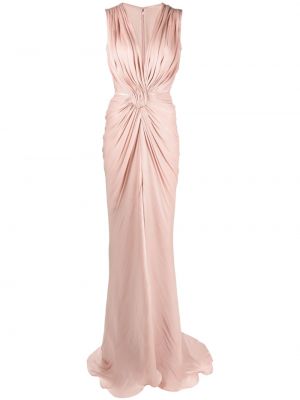 Коктейлна рокля Costarellos розово