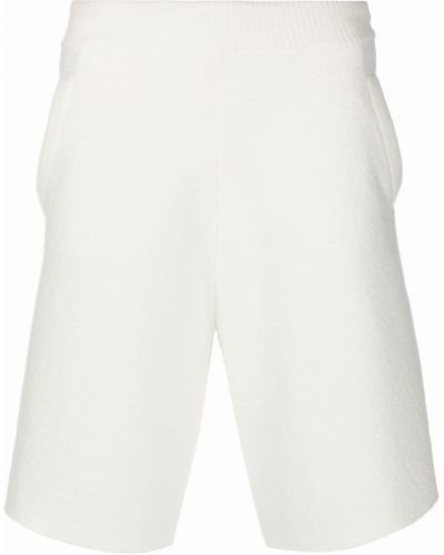 Shorts de sport en laine Maison Margiela blanc