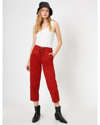 Pantaloni Koton roșu