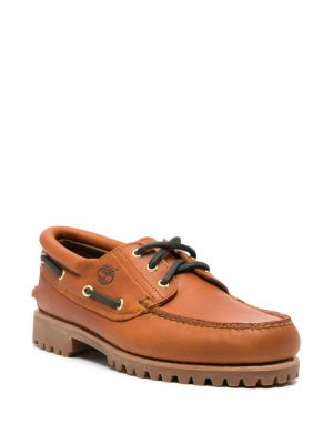 Chaussures de ville en cuir Timberland marron
