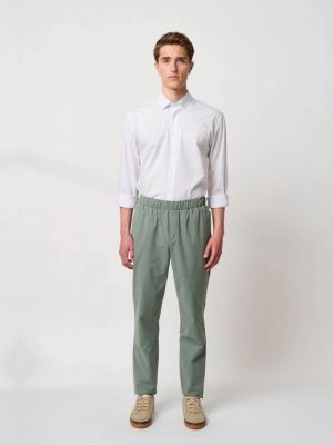Chino hlače Bruuns Bazaar zelena