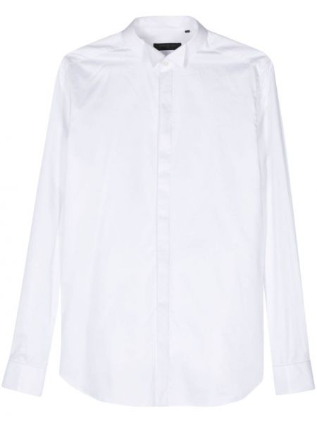 Bavlnená košeľa Corneliani biela
