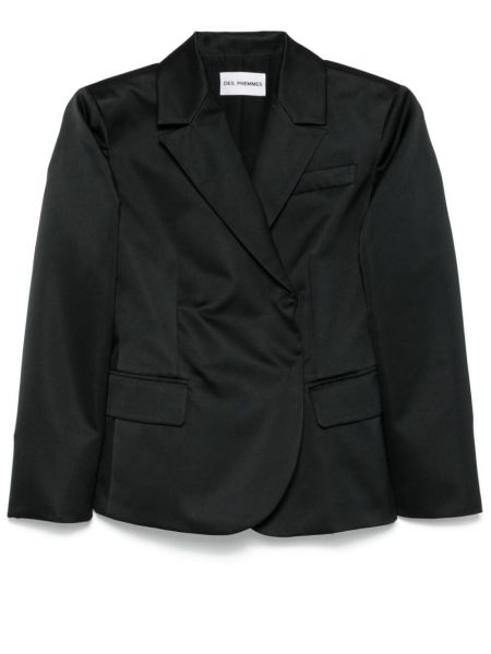 Dobbeltradet blazer Des Phemmes sort