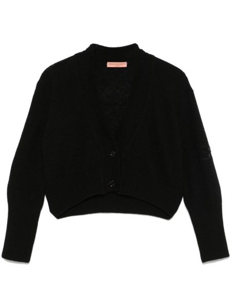 Kort sweater Ermanno Scervino sort