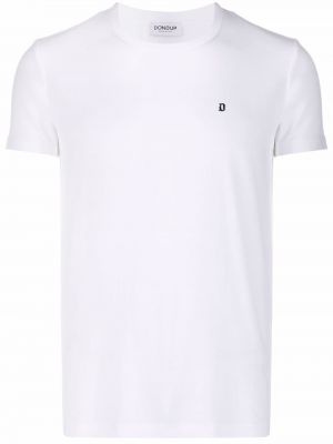 Camiseta de cuello redondo Dondup blanco
