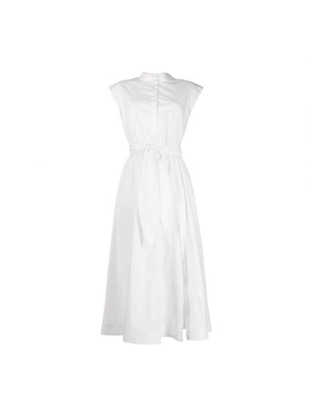 Biała sukienka midi Etro