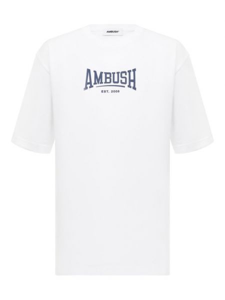 Хлопковая футболка Ambush белая