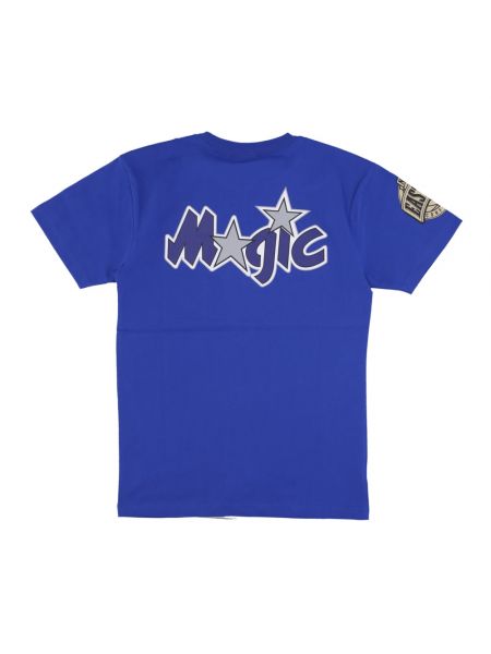 T-shirt Mitchell & Ness blau