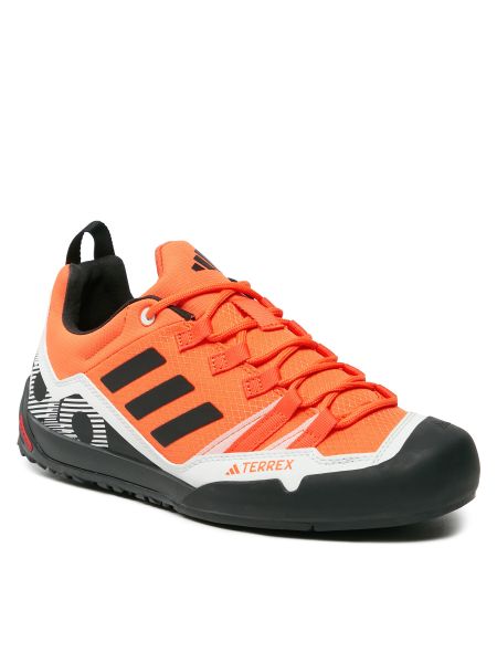 Trekingové topánky Adidas oranžová