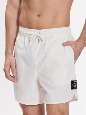 Sport rövidnadrág Calvin Klein Jeans fehér