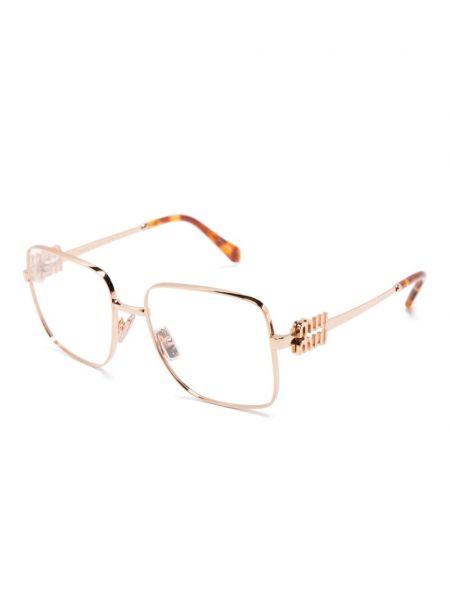 Brýle Miu Miu Eyewear zlaté