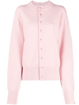 Cardigan con bottoni di cachemire Extreme Cashmere rosa