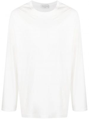 Памучна тениска Yohji Yamamoto бяло