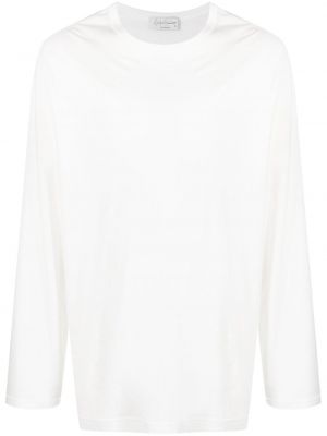 Långärmad t-shirt Yohji Yamamoto vit