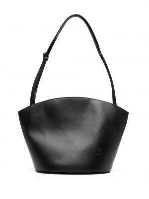 Kožená nákupná taška By Malene Birger čierna