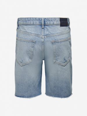 Jeans shorts Only & Sons blau