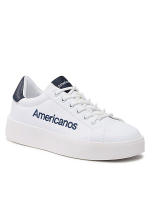 Sneakersy Americanos białe