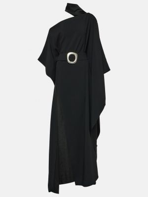 Платье с открытыми плечами Taller Marmo черное