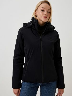 Утепленная демисезонная куртка Invicta черная