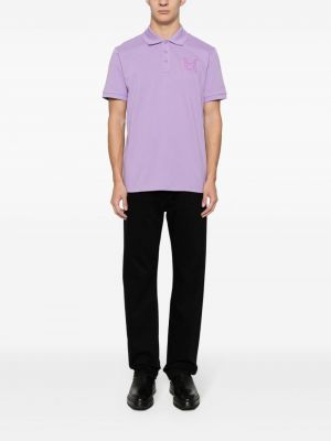 Polo krekls Moncler violets
