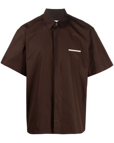 Camisa Jil Sander marrón
