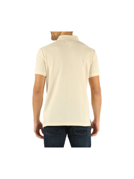 Camisa de algodón Tommy Hilfiger beige
