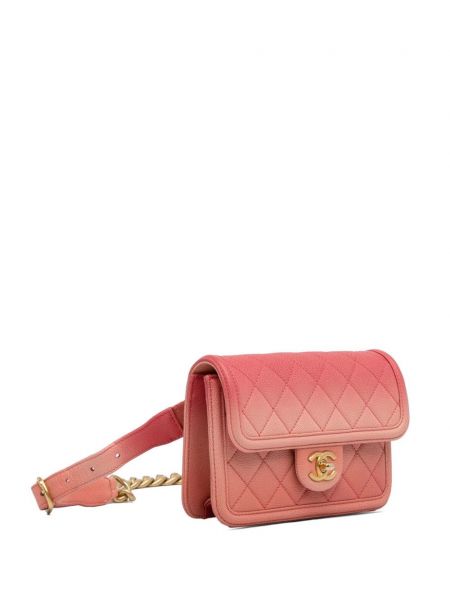 Pásek Chanel Pre-owned růžový