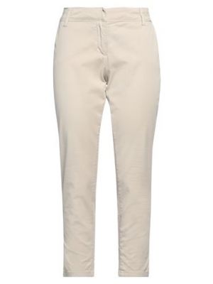 Pantalones de algodón Bomboogie beige