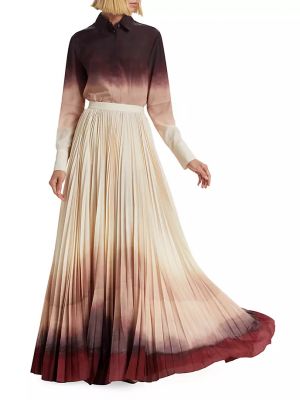 Плиссированная длинная юбка Altuzarra