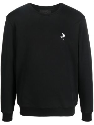 Raštuotas džemperis Limitato juoda