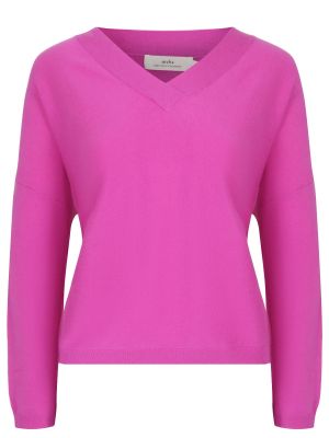 Кашемировый пуловер Arch4 розовый