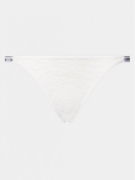 Chiloți brazilieni Calvin Klein Underwear alb