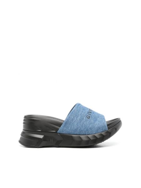 Sandale mit keilabsatz Givenchy blau