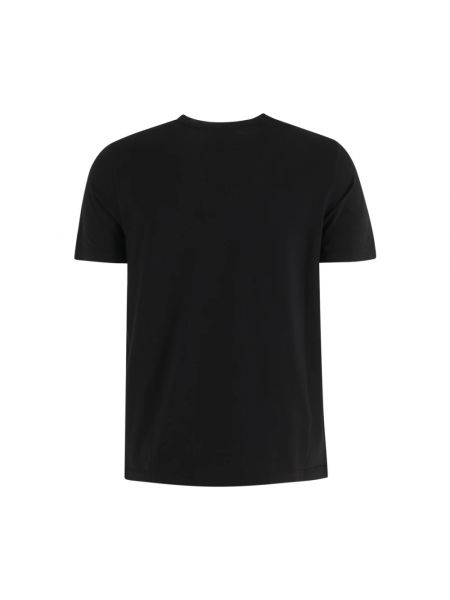 Camiseta de algodón Alpha Studio negro