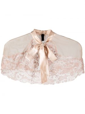 Obleka s čipko Belle Et Bon Bon roza