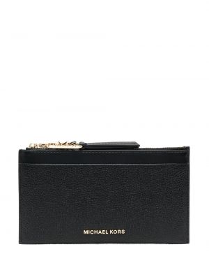 Kožený batoh s prackou s potlačou Michael Michael Kors