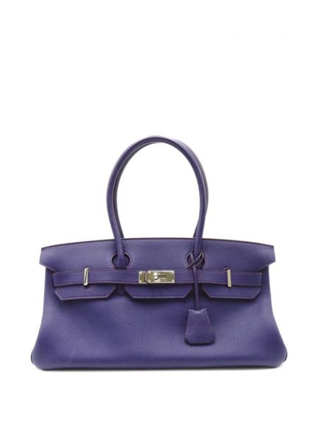 Чанта за ръка Hermès Pre-owned виолетово